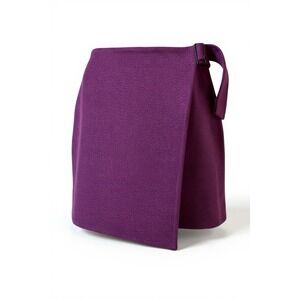 Women's Kate Spade Saturday Wool Wrap Mini Skirt Purple Size 00